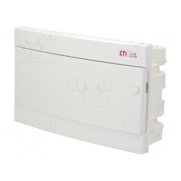 Carcasă pentru Aparatură Modulară în Perete Albă IP40 ABS | Electronic-mag.ro | Componente Electronice