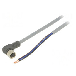 Cablu Conectare 3 PIN 5m M8 60VAC 4A 3 Fire PUR | Electronic-mag.ro | Componente Electronice