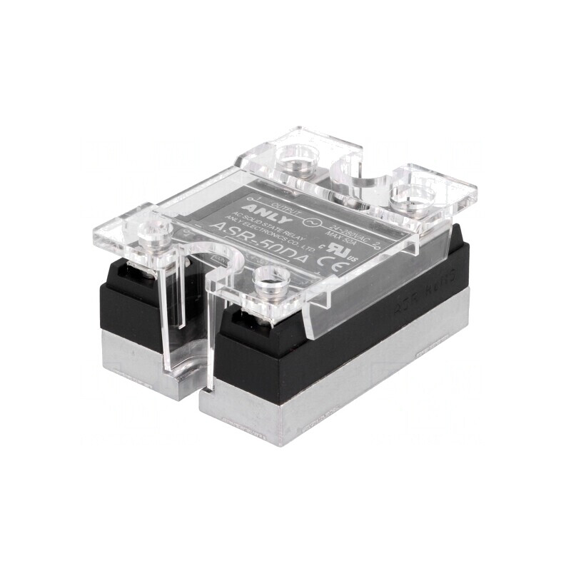 Releu semiconductor 50A 1-fazat 24-280VAC | Electronic-mag.ro | Componente Electronice