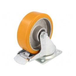 Roată de Transport 125mm 250kg | Electronic-mag.ro | Componente Electronice