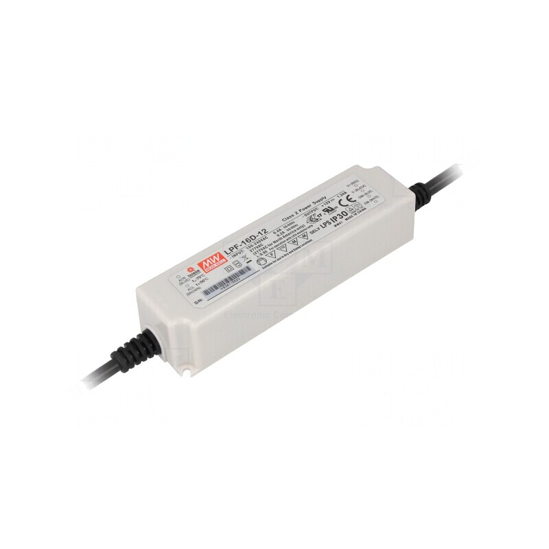 Alimentator LED 12V 1,34A IP30 | Electronic-mag.ro | Componente Electronice Alimentator LED 12V 1,34A IP30 | Electronic-mag.ro | Componente Electronice