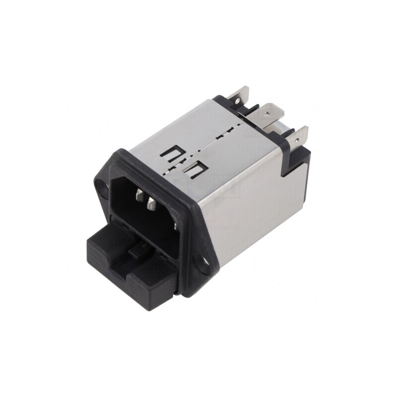 Conector Alimentare AC Soclu Tată 6A 250V | Electronic-mag.ro | Componente Electronice