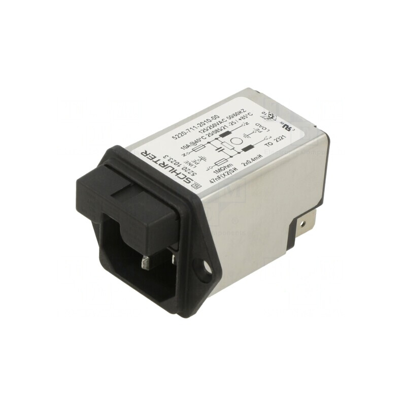 Conector Alimentare AC Soclu Tată 10A 250V IEC 60320 | Electronic-mag.ro | Componente Electronice Conector Alimentare AC Soclu Tată 10A 250V IEC 60320 | Electronic-mag.ro | Componente Electronice