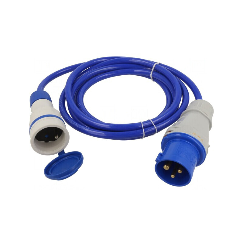 Prelungitor Albastru 3m 16A 3x2,5mm2 | Electronic-mag.ro | Componente Electronice