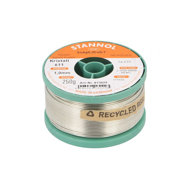 Sârmă de lipit fără plumb 1mm 250g | Electronic-mag.ro | Componente Electronice Sârmă de lipit fără plumb 1mm 250g | Electronic-mag.ro | Componente Electronice