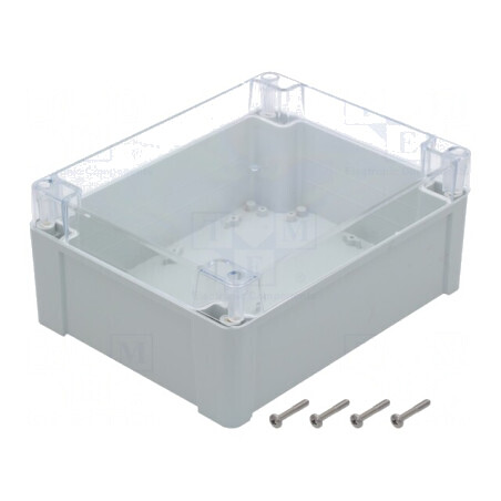 Carcasă Universală Policarbonat 190x240x105 mm | Electronic-mag.ro | Componente Electronice