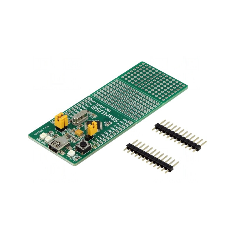Placă Prototip Microchip STARTUSB pentru AVR | Electronic-mag.ro | Componente Electronice
