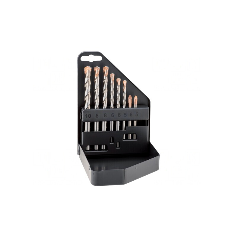Set Burghie Oțel 8 Bucăți PROFI KERAMO | Electronic-mag.ro | Componente Electronice