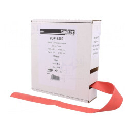 Manșon Termocontractabil Roșu 16mm 5m | Electronic-mag.ro | Componente Electronice