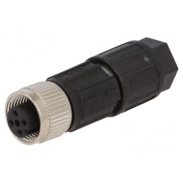 Mufă M12 4 PIN mamă A-DeviceNet/CANopen pe cablu IDC | Electronic-mag.ro | Componente Electronice