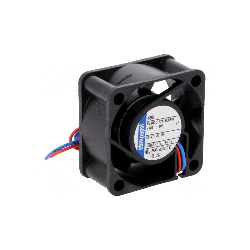 Ventilator DC Axial 5V 40x40x20mm 18dBA | Electronic-mag.ro | Componente Electronice