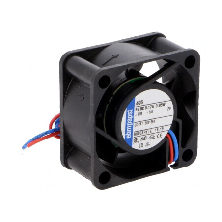 Ventilator DC Axial 5V 40x40x20mm 18dBA | Electronic-mag.ro | Componente Electronice