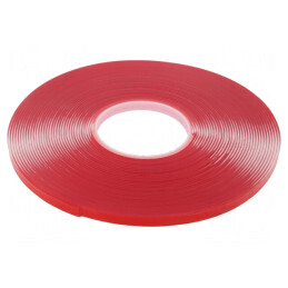 Bandă dublu adezivă acrilică 9mm x 16.5m | Electronic-mag.ro | Componente Electronice