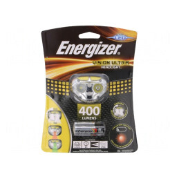 Lanternă LED etanșă pentru cască 400lm galbenă | Electronic-mag.ro | Componente Electronice
