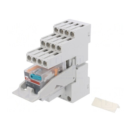 Releu Intermediar 4PDT 24VDC pentru Șină DIN | Electronic-mag.ro | Componente Electronice