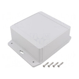 Carcasă Universală cu Lame de Fixare 140x141x62mm | Electronic-mag.ro | Componente Electronice