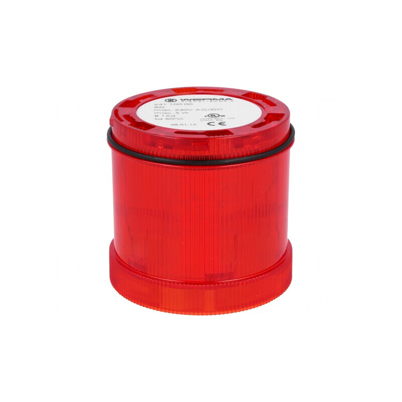 Semnalizator Luminos Roșu BA15D 12-240V | Electronic-mag.ro | Componente Electronice