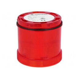 Semnalizator Luminos Roșu BA15D 12-240V | Electronic-mag.ro | Componente Electronice