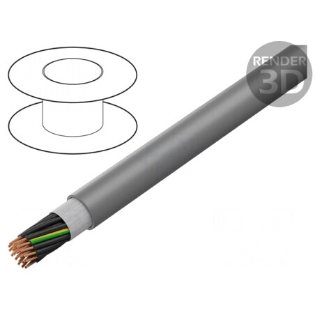 Cablu de control ÖLFLEX FD CLASSIC 810 P 25G1,5mm2 | Electronic-mag.ro | Componente Electronice
