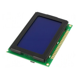 LCD grafic 128x64 STN Negative 75x52.7x9.6mm 2.4 LED | Electronic-mag.ro | Componente Electronice