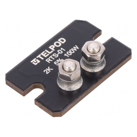 Rezistor Thick Film 2kΩ 100W ±5% 38x25x2mm 2.5kV | Electronic-mag.ro | Componente Electronice