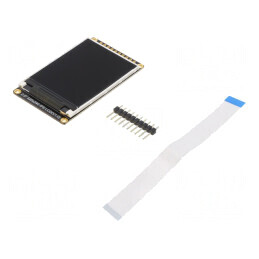 Display TFT 2", 320x240, 60x35.7mm, SPI, 250cd/m2