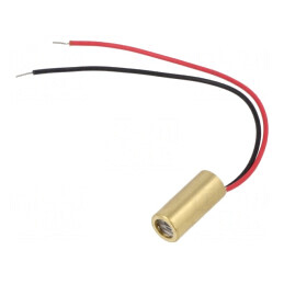 Laser 5mW Linie Roșie 650nm 3-12VDC 20mA 90° | Electronic-mag.ro | Componente Electronice