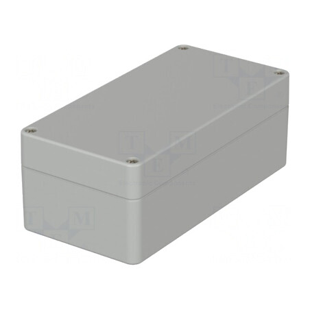 Carcasă universală 80x160x60mm gri deschis EUROMAS | Electronic-mag.ro | Componente Electronice