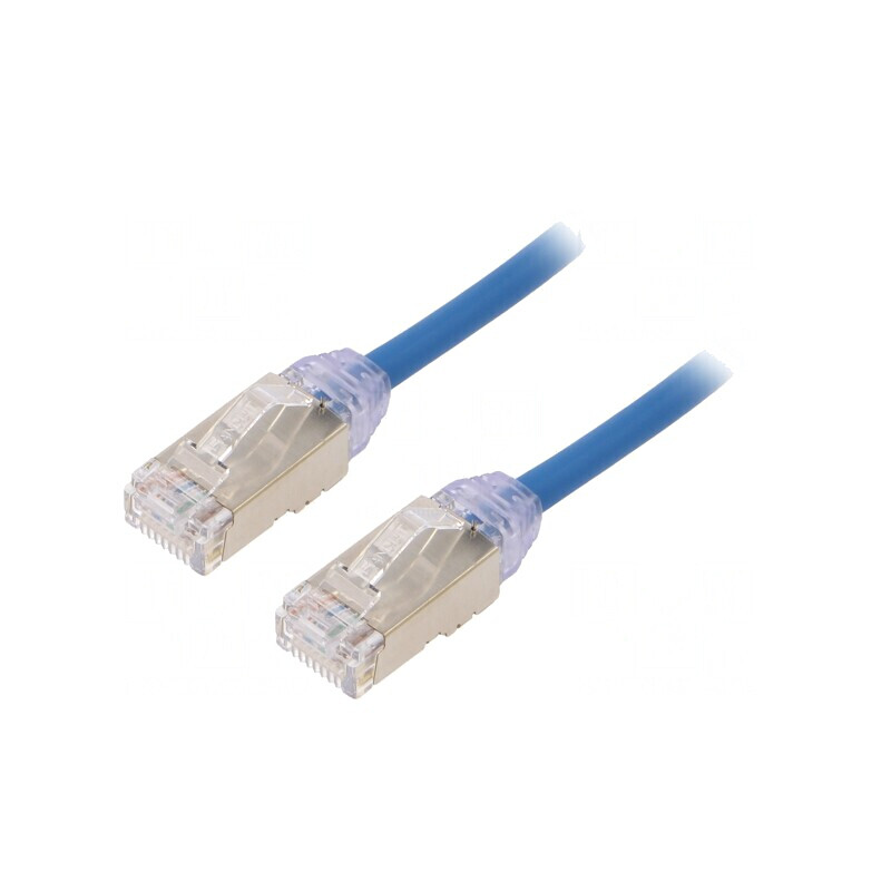 Patch Cord Cat6a F/UTP Albastru 5m LSZH 28AWG | Electronic-mag.ro | Componente Electronice Patch Cord Cat6a F/UTP Albastru 5m LSZH 28AWG | Electronic-mag.ro | Componente Electronice