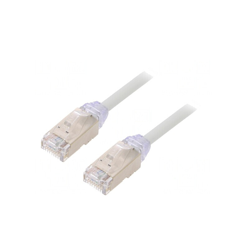 Patch cord F/UTP Cat6a 5m Gri LSZH | Electronic-mag.ro | Componente Electronice Patch cord F/UTP Cat6a 5m Gri LSZH | Electronic-mag.ro | Componente Electronice