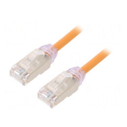 Patch Cord F/UTP 6A LSZH Portocaliu 5m | Electronic-mag.ro | Componente Electronice