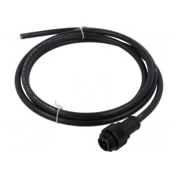Conector Circular 400V 4 PIN Mufă Tată pentru Cabluri | Electronic-mag.ro | Componente Electronice