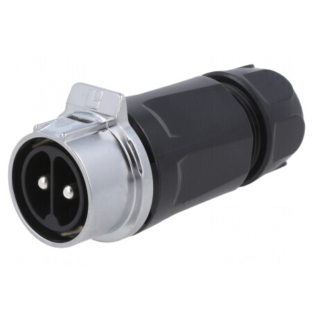 Mufă Circulară 28mm, 2 Pini, Aurită, 50A | Electronic-mag.ro | Componente Electronice