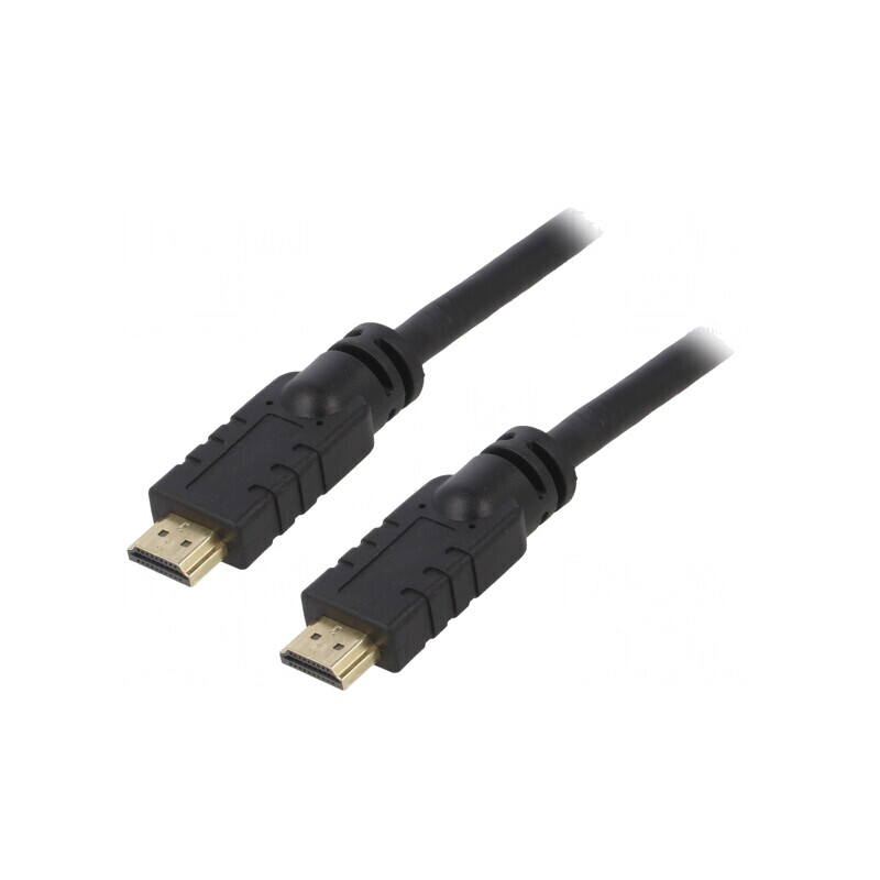 Cablu HDMI 1.4 15m Negru AK-HD-150A | Electronic-mag.ro | Componente Electronice