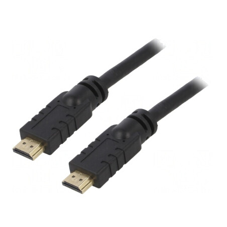 Cablu HDMI 1.4 15m Negru AK-HD-150A | Electronic-mag.ro | Componente Electronice