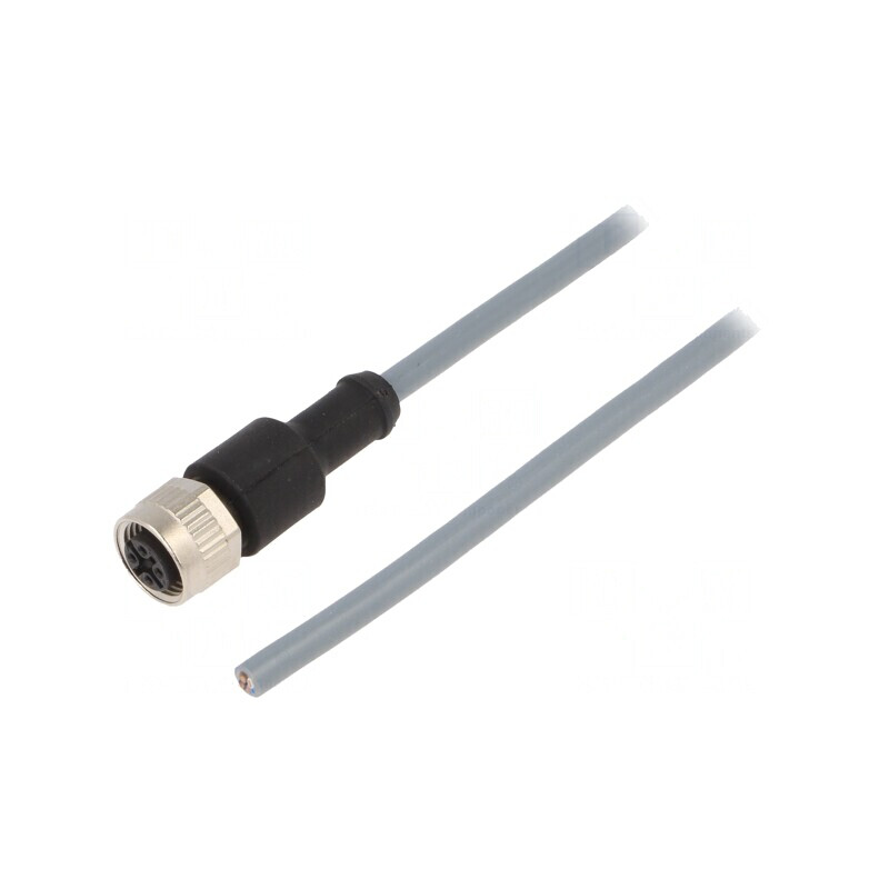 Cablu de Conectare M12 4 pini 2m 250VAC 4A IP67 | Electronic-mag.ro | Componente Electronice Cablu de Conectare M12 4 pini 2m 250VAC 4A IP67 | Electronic-mag.ro | Componente Electronice