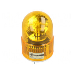 Lumină Rotativă Ambră 24VDC IP44 | Electronic-mag.ro | Componente Electronice