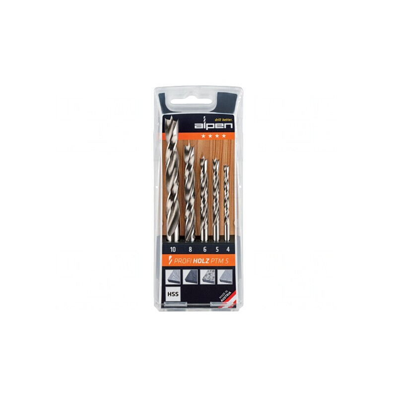 Set Burghie Lemn Oțel PROFI HOLZ 5buc | Electronic-mag.ro | Componente Electronice