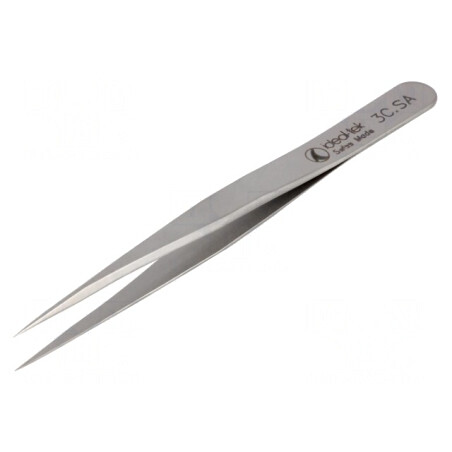 Pensetă Dreaptă 110mm pentru Lucrări de Precizie 3C.SA | Electronic-mag.ro | Componente Electronice