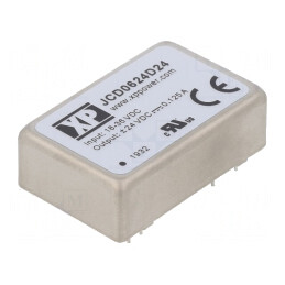 Convertor DC/DC 6W 18-36V la 24VDC și -24VDC THT | Electronic-mag.ro | Componente Electronice