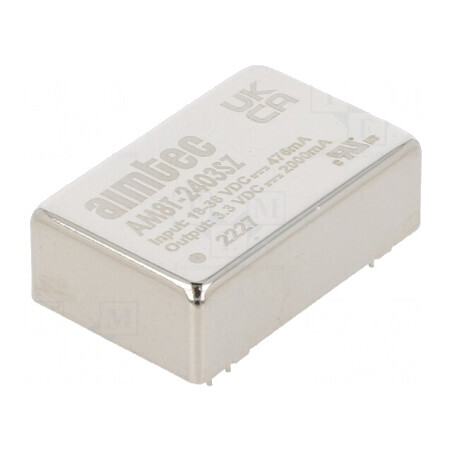 Convertor DC/DC 7,5W 18-36V la 3,3V 2A DIP24 | Electronic-mag.ro | Componente Electronice