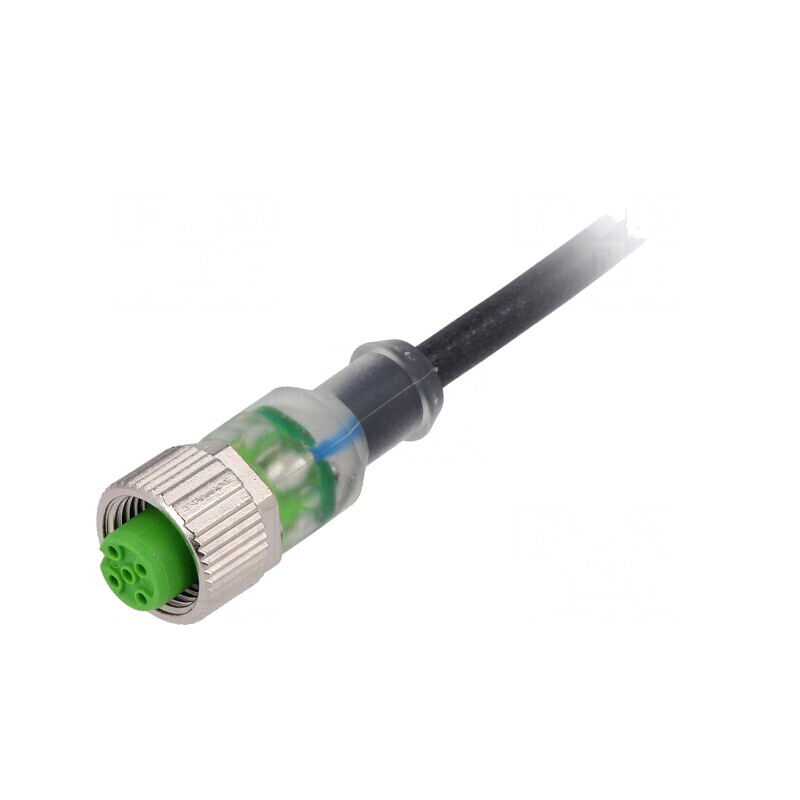 Cablu Conectare M12 4 PIN 5m PUR | Electronic-mag.ro | Componente Electronice