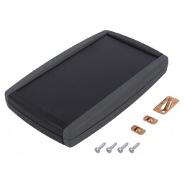 Carcasă Universală Neagră TEKNET ABS 96x156x24mm | Electronic-mag.ro | Componente Electronice