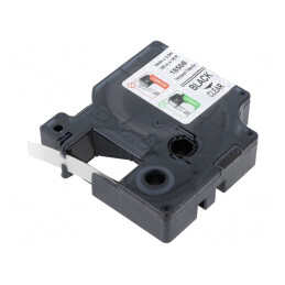 Bandă Transparentă 9mm x 5,5m cu Caracter Negru | Electronic-mag.ro | Componente Electronice