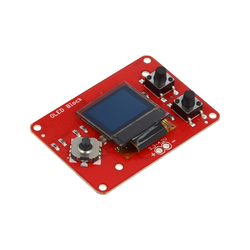 Afișaj cu Tastatură și Joystick OLED | Electronic-mag.ro | Componente Electronice
