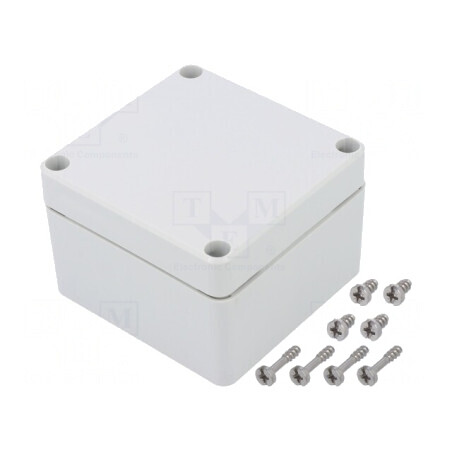 Carcasă Universală Gri 80x82x55mm PC 080806 | Electronic-mag.ro | Componente Electronice