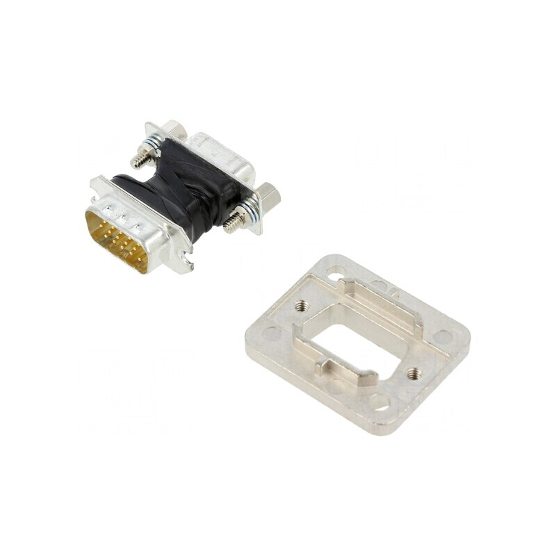 Conector D-SUB 15P M-F Feedthrough