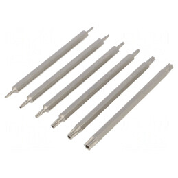 Kit Capete Șurubelniță Torx/Torx Protejat 110mm