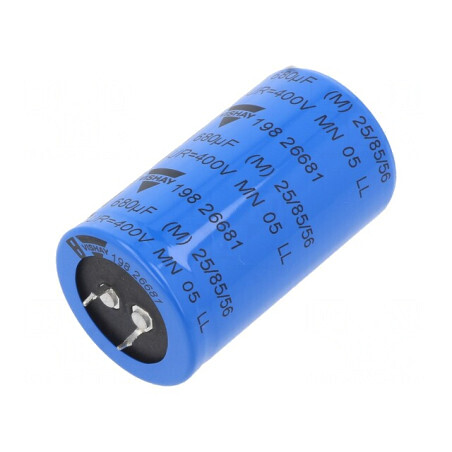 Condensator Electrolitic SNAP-IN 680uF 400VDC Ø35x60mm ±20% | Electronic-mag.ro | Componente Electronice