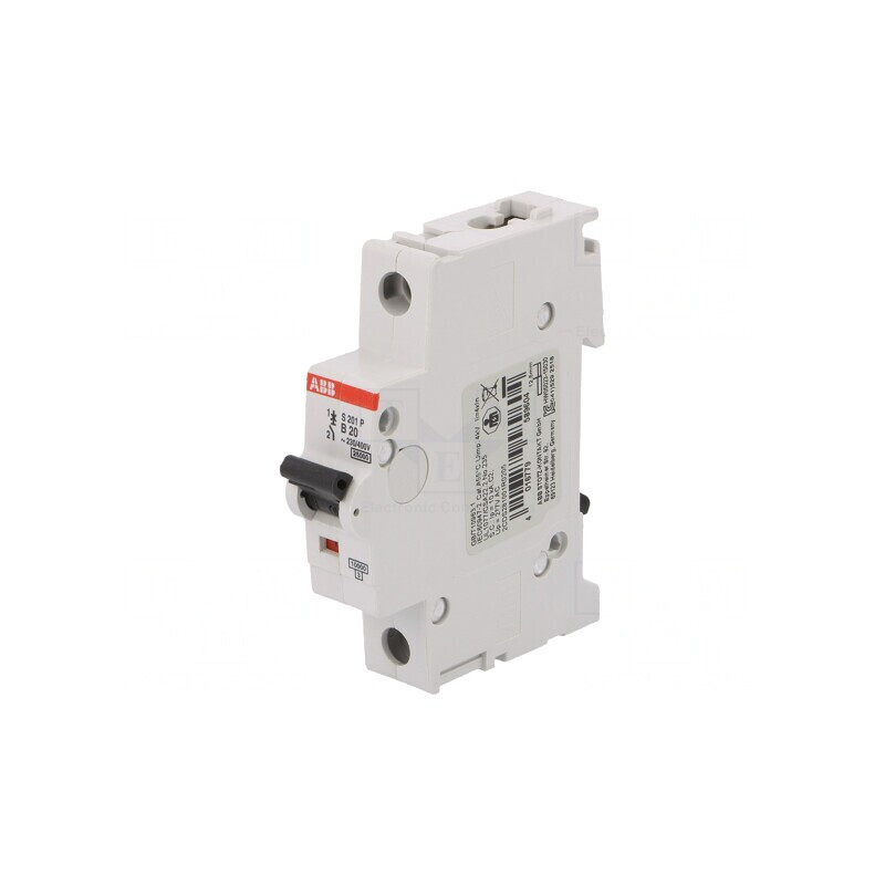 Întrerupător de Supracurent 20A 1P 10kA 230/400VAC | Electronic-mag.ro | Componente Electronice